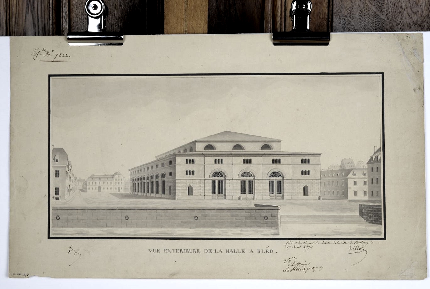 VUE DE STRASBOURG : LA HALLE-AUX-BLES_0